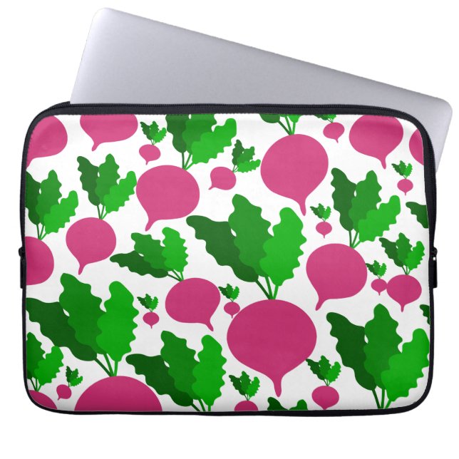 Housse Pour Ordinateur Portable Motif végétal Radish (Devant)