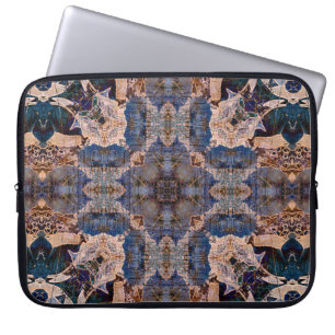 Housse Pour Ordinateur Portable motif vintage art nouveau géométrique ornemental i