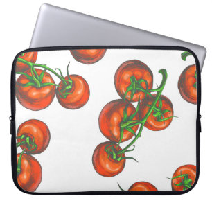 Housse Pour Ordinateur Portable motif vintage couleur transparente avec du végétal