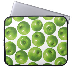 Housse Pour Ordinateur Portable Motif Vintage fleuri sans couture avec grand tourn