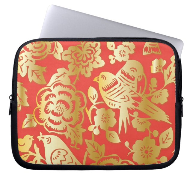 Housse Pour Ordinateur Portable Motifs Ming Vase (Devant)