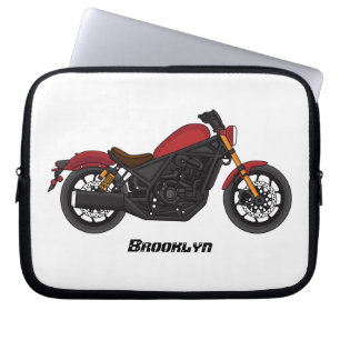 Housse Pour Ordinateur Portable moto de style croiseur cool