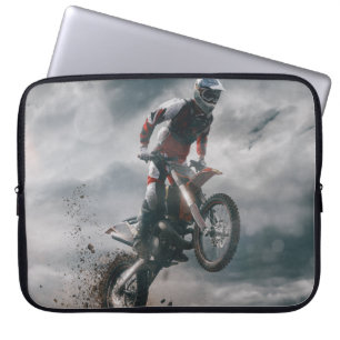 Housse Pour Ordinateur Portable Motocross Rider