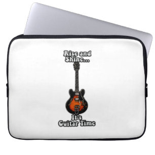 Housse Pour Ordinateur Portable mots de guitare positifs pour les joueurs de guita
