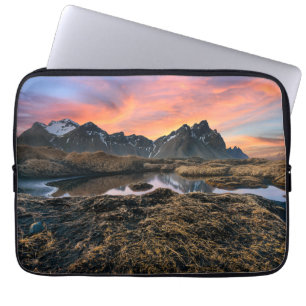 Housse Pour Ordinateur Portable Mountains Vesturhorn Mountain Iceland