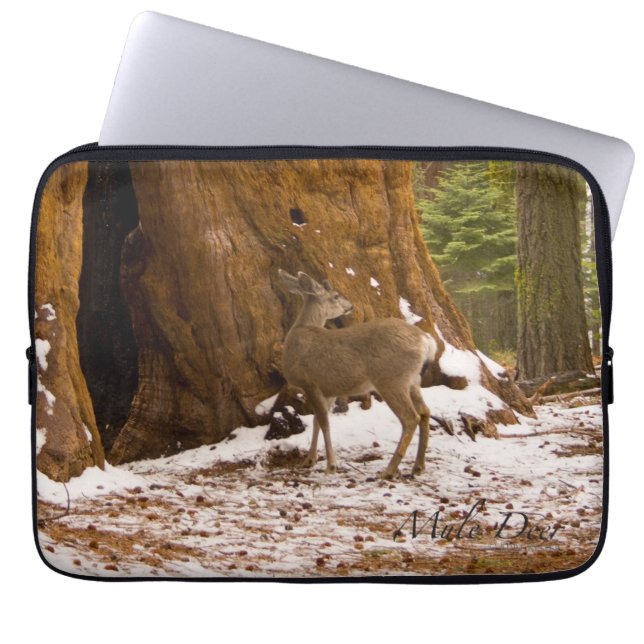 Housse Pour Ordinateur Portable Mule Deer (Devant)