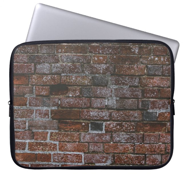Housse Pour Ordinateur Portable Mur Brown en brique (Devant)