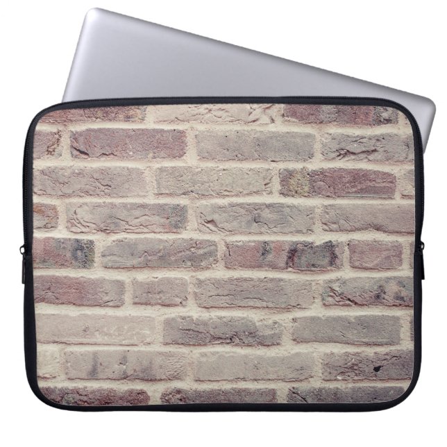 Housse Pour Ordinateur Portable Mur Brown en briques (Devant)