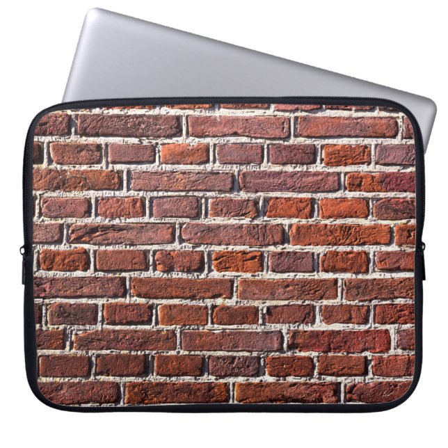Housse Pour Ordinateur Portable Mur rouge brique pierre brique maçonnerie (Devant)