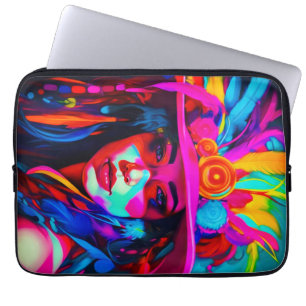Housse Pour Ordinateur Portable Muse vibrante