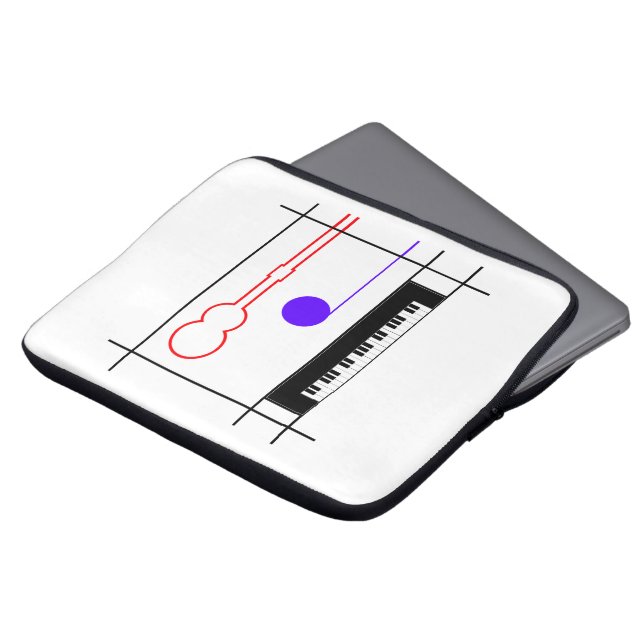 Housse Pour Ordinateur Portable Musikinstrument (Devant haut)