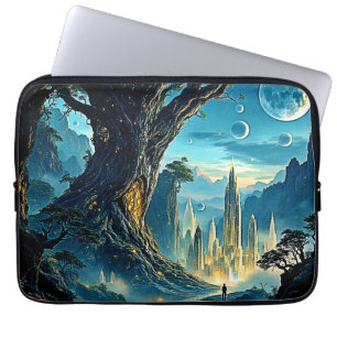 Housse Pour Ordinateur Portable Myssel Tree City Dreamscape