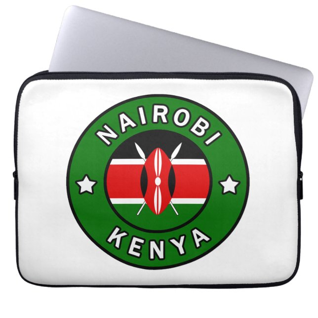Housse Pour Ordinateur Portable Nairobi Kenya (Devant)