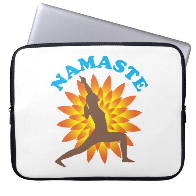 Housse Pour Ordinateur Portable Namaste (Devant)