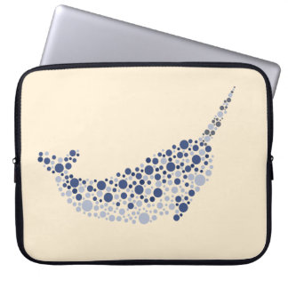 Housse Pour Ordinateur Portable Narwhal En Points