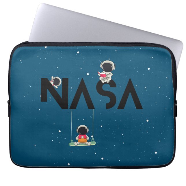 HOUSSE POUR ORDINATEUR PORTABLE NASA (Devant)