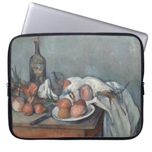 Housse Pour Ordinateur Portable Nature morte aux oignons, peinture à l'huile, Paul