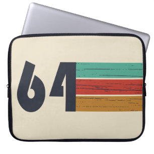 Housse Pour Ordinateur Portable né en 1964 anniversaire vintage