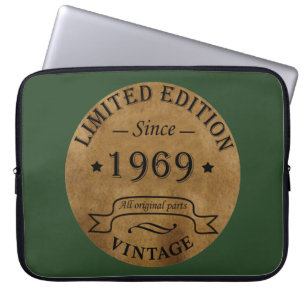 Housse Pour Ordinateur Portable Né en 1969 anniversaire vintage