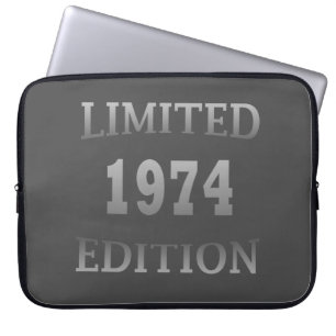 Housse Pour Ordinateur Portable Né en 1974 cadeau d'anniversaire