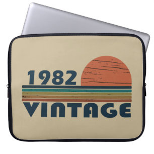 Housse Pour Ordinateur Portable Né en 1982 anniversaire vintage