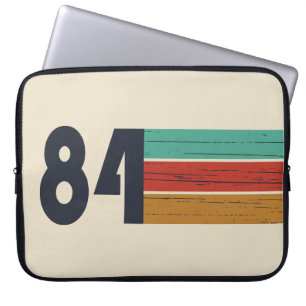 Housse Pour Ordinateur Portable né en 1984 cadeau d'anniversaire vintage