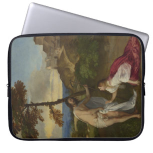 Housse Pour Ordinateur Portable Ne me touchez pas (par Titian)
