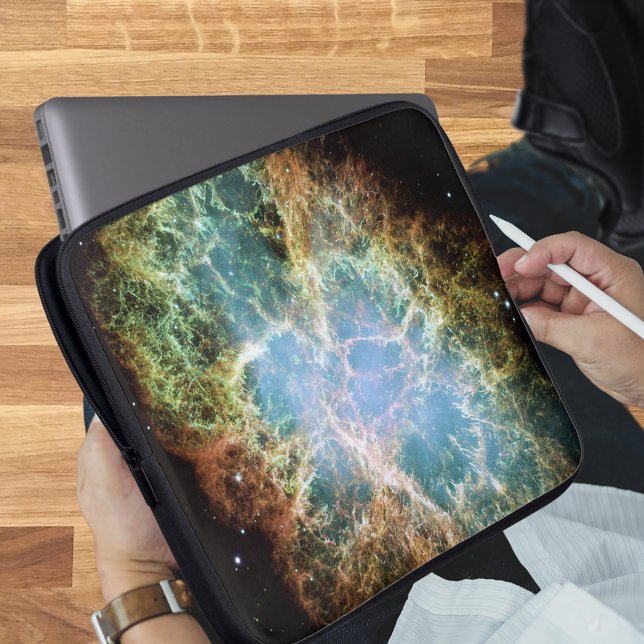 Housse Pour Ordinateur Portable Nebula du crabe (Crab Nebula Laptop Sleeve)