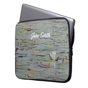 Housse Pour Ordinateur Portable Nénuphar Pond Lake Flower I Portable
