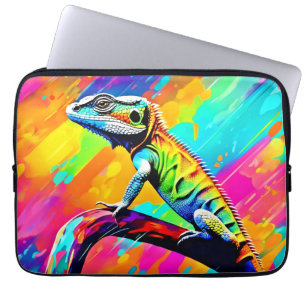Housse Pour Ordinateur Portable Neonscale Lizard