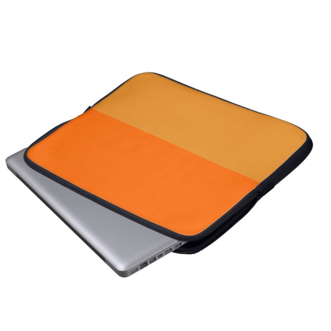 Housse Pour Ordinateur Portable Néoprène orange ultime (Devant bas)