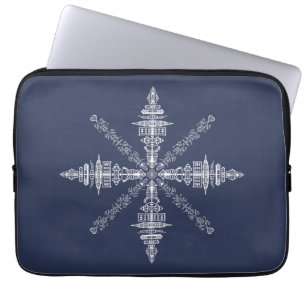 Housse Pour Ordinateur Portable New York, New York Mots et images cachés