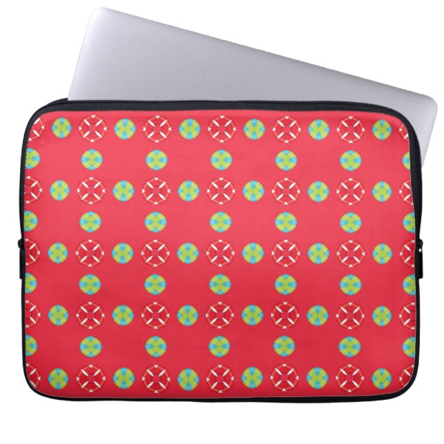 Housse Pour Ordinateur Portable Noël Charme Motif 03 - (Devant)