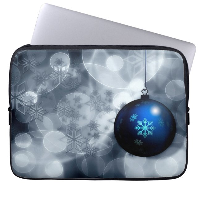 Housse Pour Ordinateur Portable Noël étincelant (Devant)