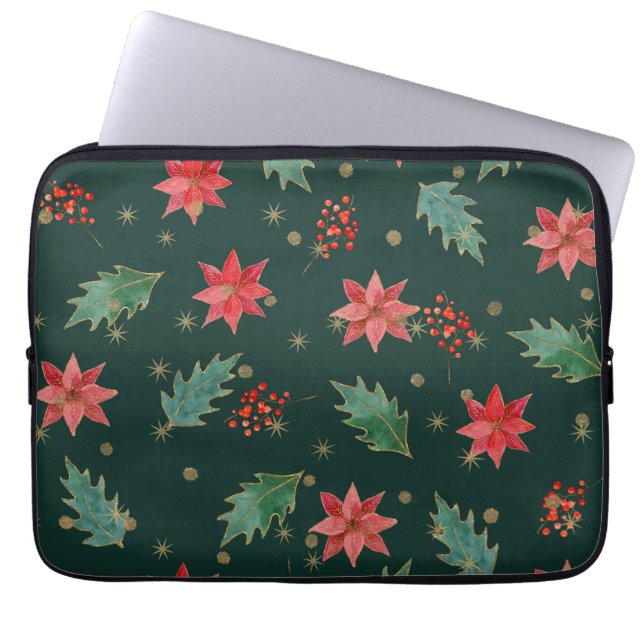 Housse Pour Ordinateur Portable Noël traditionnel (Devant)