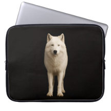 Housse pour ordinateur portable Noir 4 Luxe, Loup
