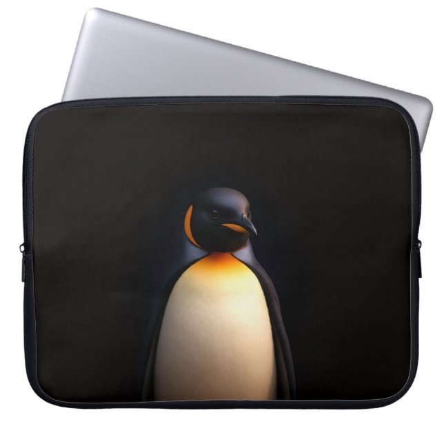 Housse pour ordinateur portable Noir 4 Luxe, Manch (Devant)