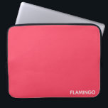 Housse Pour Ordinateur Portable Nom de couleur rose Flamant rose<br><div class="desc">Nom de couleur rose Flamant rose</div>