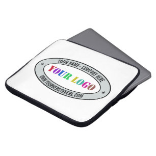 Housse Pour Ordinateur Portable Nom du logo personnalisé Site Web Portable d'affai