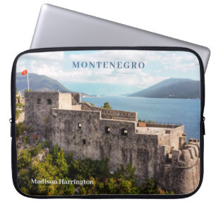 Housse Pour Ordinateur Portable Nom et texte personnalisés Monténégro
