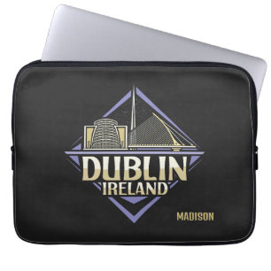 Housse Pour Ordinateur Portable Nom personnalisé Dublin Irlande