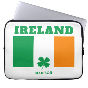 Housse Pour Ordinateur Portable Nom personnalisé Irlande