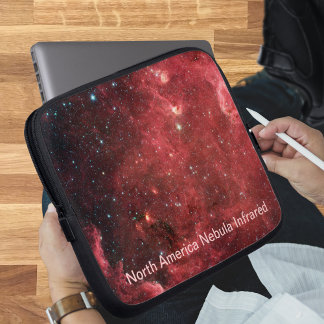 Housse Pour Ordinateur Portable North America Nebula Infrared