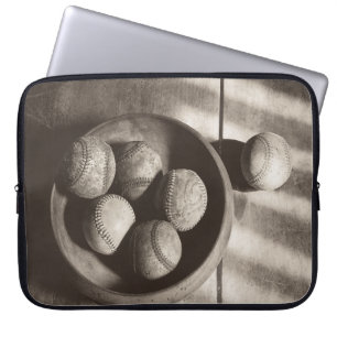 Housse Pour Ordinateur Portable Nostalgie du baseball - Baseballs