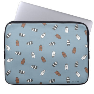 Housse Pour Ordinateur Portable Nous Ours nu - Ours en verre soleil Motif