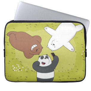 Housse Pour Ordinateur Portable Nous portons des ours nus - #SquadButs