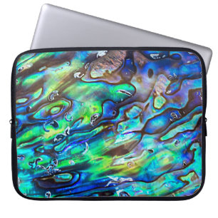 Housse Pour Ordinateur Portable Nouvelle-Zélande Abalone Paua Shell Motif 1