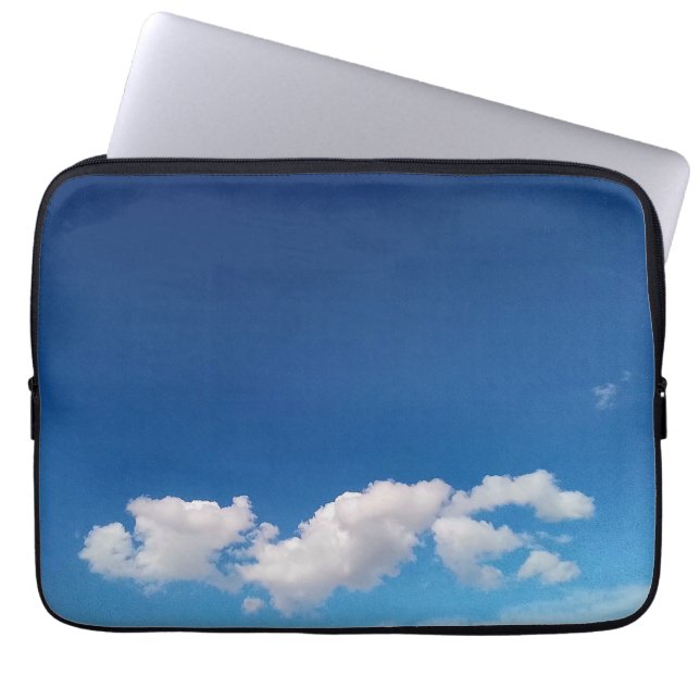 Housse Pour Ordinateur Portable Nuages délicats (Devant)