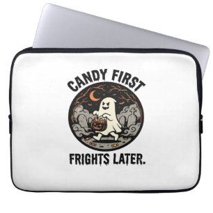 Housse Pour Ordinateur Portable Nuit des terreurs de bonbons d'Halloween