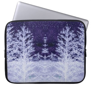 Housse Pour Ordinateur Portable Nuit d'hiver